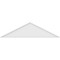 Ekena Millwork Peaked Cap Smooth Architectural Grade PVC Pediment, 84"W x 22"H x 2"P (Pitch 6/12) PEDPS084X220PKC00 - alternate 5